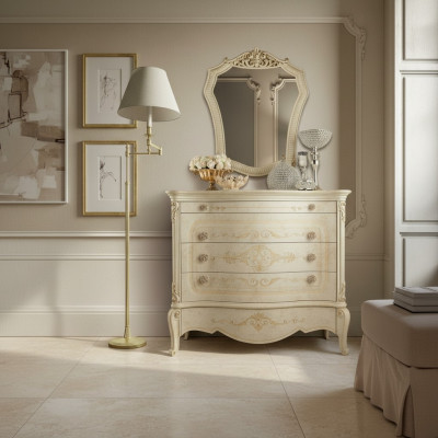Commode de luxe en bois pour chambre à coucher, design buffet latéral, nouveau meuble bas, armoire, étagère