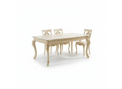 Tables à manger italiennes Table Tables en bois Meubles Table à manger Table en bois de style antique nouvelle