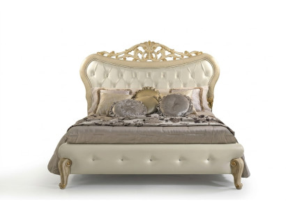 Conception de rembourrage de lit Lits doubles Chambre en bois Cadre de lit chesterfield nouveau