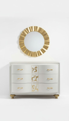 Commode Armoire Commode de luxe Armoire Étagère Console Mobilier Armoire en bois Italie neuf