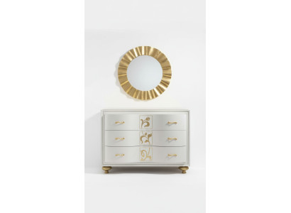 Commode Armoire Commode de luxe Armoire Étagère Console Mobilier Armoire en bois Italie neuf