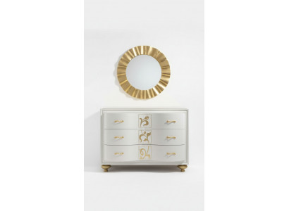 Commode Armoire Commode de luxe Armoire Étagère Console Mobilier Armoire en bois Italie neuf