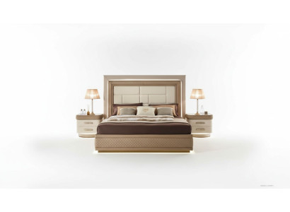 Lit Cadre de lit Bois Double Chambre Moderne Lit double Mobilier Lits de luxe