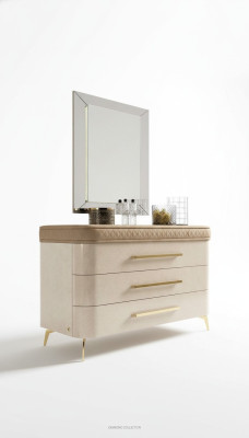 Commode Buffet Armoire Commode luxueuse Armoire Étagère Meuble Armoire en bois Italie