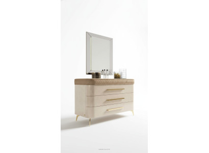 Commode Buffet Armoire Commode luxueuse Armoire Étagère Meuble Armoire en bois Italie