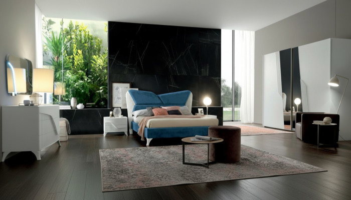 Lit Double Lits Hôtel Lit Lit Moderne Cadre de Lit Design de Luxe Lit Cadre Bois Neuf