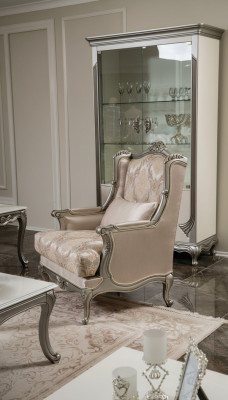 Canapé 1 place Tissu Lounge Luxe Club Siège Rembourrage neuf Design Fauteuil