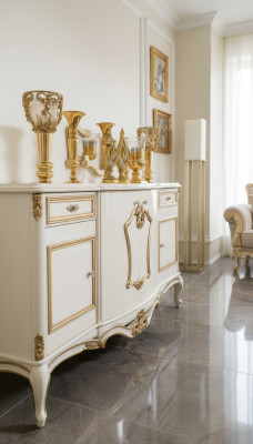 Bahut Commode Armoire Luxueux Commodes Bahut Étagère Mobilier Armoire en bois neuf