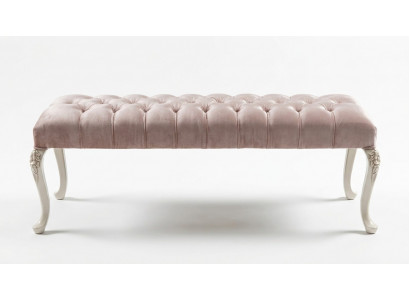 Tabouret Rembourrage Siège Design Textile Relaxation Luxe Banquette Tissu Chesterfield