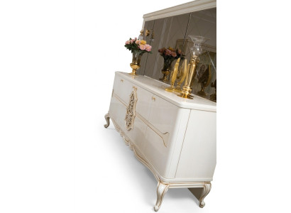Buffet de luxe Buffet XXL Commode Buffets Armoire Buffet blanc