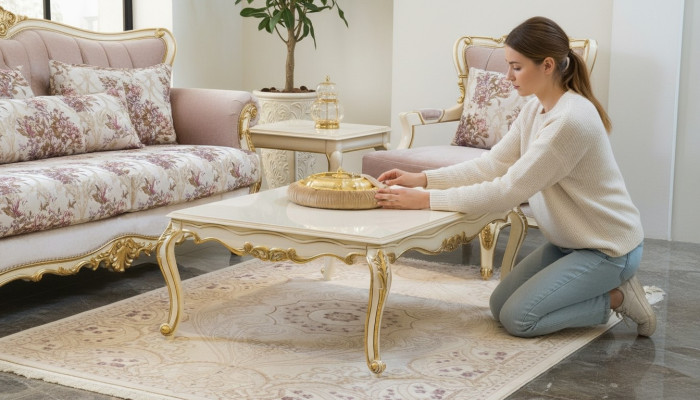 Table basse Table basse Table d'appoint Designer Table de salon neuve