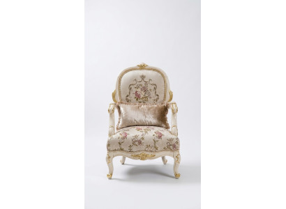 Fauteuil 1 place Canapés Tissu Salon Textile Luxe Une place Une place