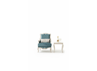Fauteuil Canapés Siège Tissu Salon Textile Mobilier de luxe Siège une place nouveau
