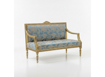 Canapé classique à deux places Canapé Rembourrage Meubles italiens Canapés Sofas