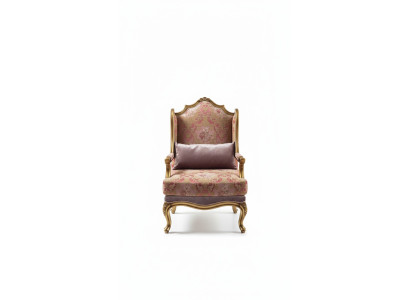 Conception de meubles de luxe Conception de fauteuil Siège unique Textile Salon Classique