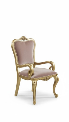 Fauteuil chaise avec accoudoir Chaise de salle à manger Chaise en bois Fauteuil design Bras du fauteuil