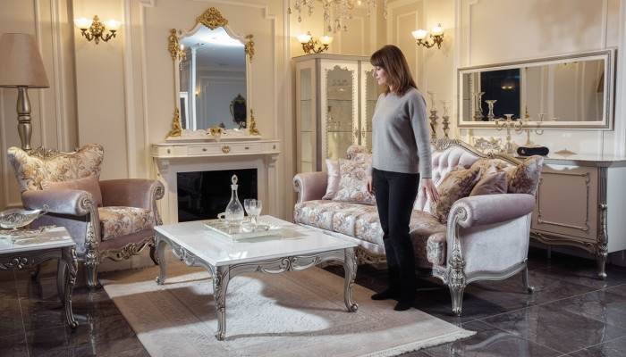 Ensemble de luxe Suite canapé 3 pièces 3 places + 1 fauteuil table basse canapé fauteuil