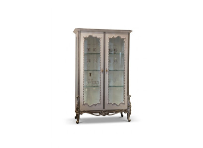 Vitrines Armoire en verre Vitrine Salon Meuble en bois Buffet de luxe Nouveaux meubles