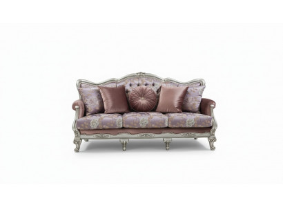 Canapé 3 places Violet Salon Design Classique Meubles Canapés Luxe Neufs