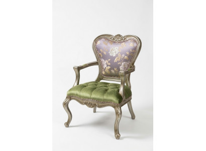 Fauteuil 1 place Vert Salon Meuble Élégant Luxe Chesterfield neuf