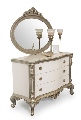 Luxueux commode Meubles Buffet Commodes Buffet avec miroir Ensemble de 2 pièces nouveau
