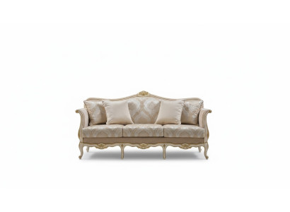 Canapé trois places de luxe Canapés trois places style classique Beige