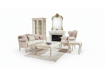 Fauteuil fauteuil aile luxe 1 place Siège simple Siège Rembourrage classique