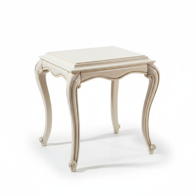 Tableau de journal classique Table d'appoint en bois Table de salon Baroque