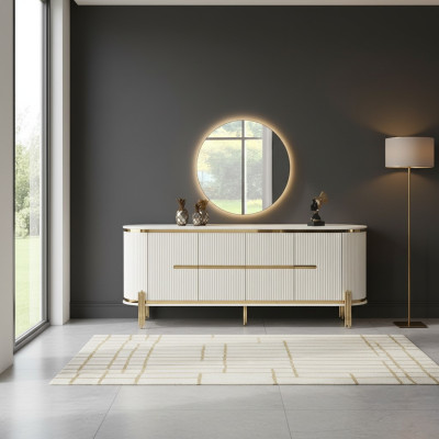 Luxueux bahuts en bois pour la chambre à coucher de design moderne