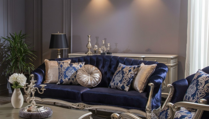 Designer de rembourrage Meubles Canapé 3 places Trois Canapés 3 places Canapés en textile neufs