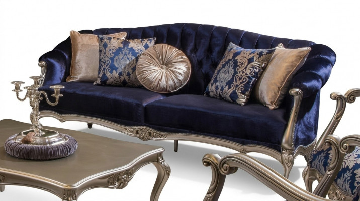 Designer de rembourrage Meubles Canapé 3 places Trois Canapés 3 places Canapés en textile neufs