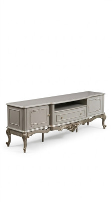 Luxueux Buffet buffet mural Armoire télé Cabinet TV Mobilier Armoires Bois Meuble bas