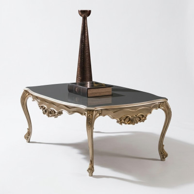 Table basse en argent Table de café Conception Table Tables de salon