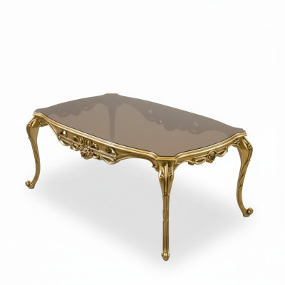 Table basse en or Table d'appoint Table basse Table de design Table de salon