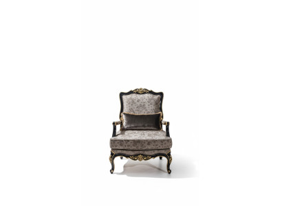Fauteuil Designer de revêtement Textile 1 Place Revêtement de Siège Meuble Baroque