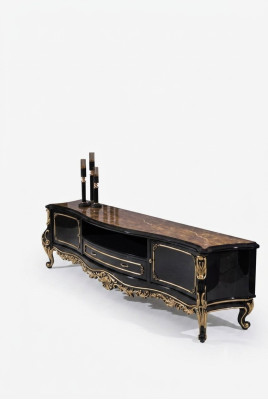 Bahut de luxe pour la télévision Armoire Basse pour la télévision Meuble TV Cadre Armoires Commode