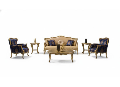 Canapé trois places Canapés Se d'assemblage design de tissu de siège de canapé de mobilier de style de textile