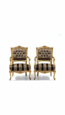 Fauteuil Meubles Chaises Design Art Déco Textile Salon Fauteuil Design nouveau