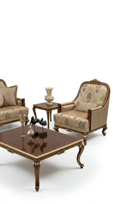 Meuble Chaises Design Fauteuil Textile Salon Luxe Design Baroque Rococo