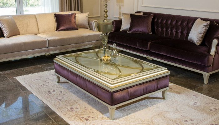 Table basse en bois Table basse Table d'appoint Table design Table en verre de luxe