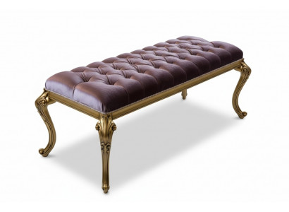 Tabouret de luxe Designer Chesterfield Velours Tabouret d'appoint Tabouret rembourré