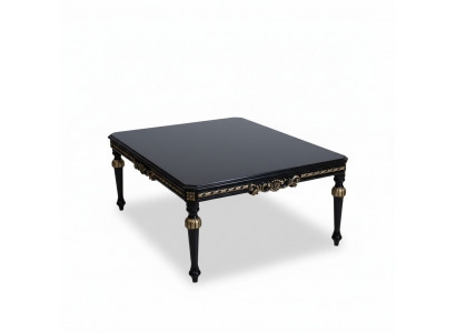 Table basse noire Tables basses Salon Table en bois Table d'appoint nouvelle