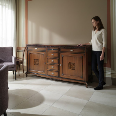 Commode Buffet Commodes Armoire Mobilier Buffet Armoire en bois massif Italie