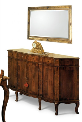 Commode marron Buffets en bois massif Armoire Meubles Commodes Buffet Buffet