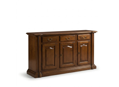 commode Buffet Buffet Brun Bois Solide Armoire Meubles Commodes Buffets