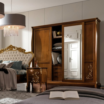 Chambre Armoire Bois Meubles Baroque Nouveau Classique R Armoires Cabinets