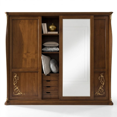 Chambre Armoire Bois Meubles Baroque Nouveau Classique R Armoires Cabinets