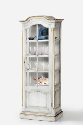 Bahut en bois massif Bahut blanc Bahut de salon Bahut de salle à manger Vitrines Mobilier