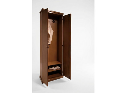 Porte-manteau Armoire Armoire Bois naturel Bois massif Armoires Couloir Bois massif