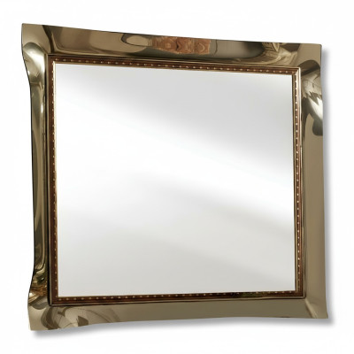 Miroir classique à paroi miroir Cadre de bois réel Luxe nouveau Baroque arredoclassic.